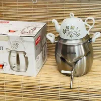 فروش ویژه کتری قوری شیردا  کف چدن مکسون|قوری، کتری، قهوه‌ساز دستی|قم, سید معصوم|دیوار