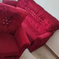 یک دست مبل هفت نفره کاملا تمیز و مناسب برای باغ و.|مبلمان خانگی و میز عسلی|میاندوآب, |دیوار