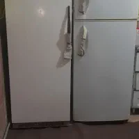 دوعدد یخچال وفریزر سالم