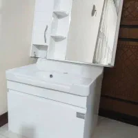 روشویی باشیر و آینه باکس بزرگ و فرنگی خروجی ۱۰