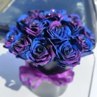 گل ربانی گل مصنوعی دسته گل