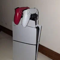 ps5 slim دیسک خور با دو دسته و شارژر با گارانتی ۱۸|کنسول، بازی ویدئویی و آنلاین|فردیس, شهرک ناز|دیوار