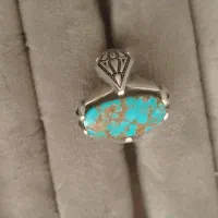 6عدد انگشتر نقره رکاب دستساز فیرزه، لاجورد، یاقوت|جواهرات|نجفآباد, یزدانشهر|دیوار