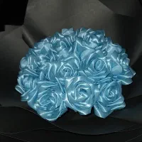 دسته گل ربانی و پروانه ای|گل مصنوعی|تبریز, |دیوار