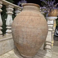 خمره سفالی عتیقه کم یاب قدمت بیش از ۱۰۰ ساله
