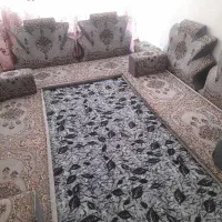 پشتی طرح قالی