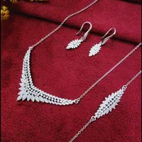سرویس تراش و نگین دار نقره روکش رادیوم ضد حساسیت|بدلیجات|تبریز, |دیوار