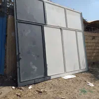 فروش یک عدد درب ریلی|مصالح و تجهیزات ساختمان|شیراز, گچی|دیوار