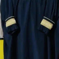 عبامجلسی مشکی باخرج کارطلایی