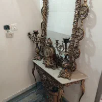 میز آینه طرح برنز