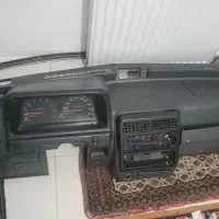 جلو داشبرد پراید کامل با کیلومتر با بخاری وساعت و.