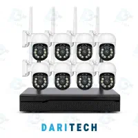 8 دوربین چرخشی بیسیم WIFI  هوشمند