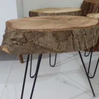 میز چوبی پایه فلزی|صندلی و نیمکت|محمدیه-قزوین, |دیوار