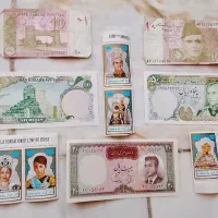 اسکناس و طمر زمان خاندان پهلوی اصل|کلکسیون سکه، تمبر، اسکناس|قم, هفت تیر|دیوار