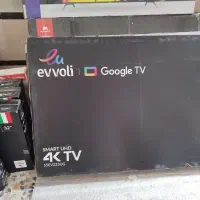 تلویزیون Evvoli 55 اینچ 4K Smart Google TV|تلویزیون و پروژکتور|رشت, اسماعیل آباد|دیوار