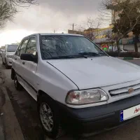 پراید سفید مدل ۸۷ دوگانه