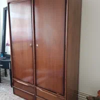 کمد دوقلو تمام چوب