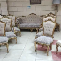 3دست مبل پرنس 9نفره چوب راش تخفیف ویژه %40|مبلمان خانگی و میز عسلی|اهواز, گلستان|دیوار