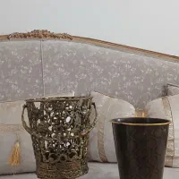 سطل زباله برنجی