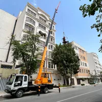 جرثقیل ۲۰ تن ۷ تن دکل بلند شبانه‌روز ی|خدمات حمل و نقل|مشهد, توس (بلوار توس)|دیوار