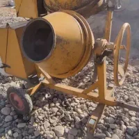 بتونیر میکسر بتن گیر بالابر قیچی اره آتشی.همدان