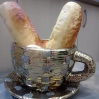لیوان و نعلبکی بزرگ آنتیک تزئینی و نوستالژی