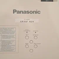 ویدو پرژکتور پاناسونیک اصل مدل PT LB332|تلویزیون و پروژکتور|تهران, شمیران‌نو|دیوار