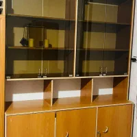 فروش کتابخانه ودکوری ام دی اف|کتابخانه، شلف، قفسه‌های دیواری|کرمان, |دیوار