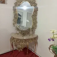 آینه کنسول طرح برنز
