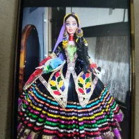 عروسک باربی بزرگ با لباس شمالی