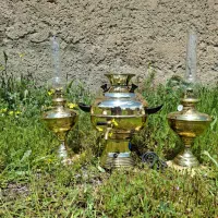 سماور و چراغ