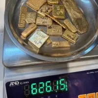 طلای آبشده ۱ درصد