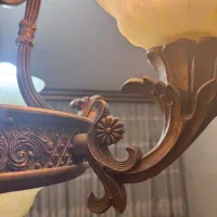 لوستر کلاسیک|لوستر و چراغ آویز|تهران, هروی|دیوار