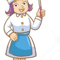 پرسنل خانم برای آماده سازی رستوران