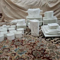 سرویس 92 تیکه چینی Sevia،فقط یک‌بار استفاده شده