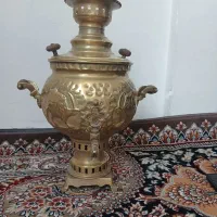 سماور ذغالی برنجی