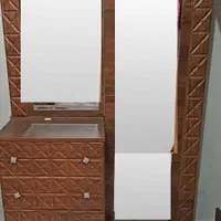 تخت خواب دو نفره/همراه باسرویس خواب /همراه با تشک|تخت و سرویس خواب|تهران, سلیمانی|دیوار