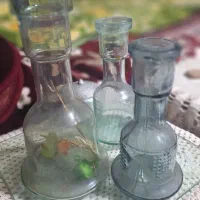 سه عدد زیر قلیونی قدیمی