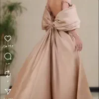 لباس مجلسی کار شده رنگ طوسی این کار هس