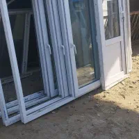 درب چوبی پنجره یو پی ویس دسته دوم|مصالح و تجهیزات ساختمان|کرج, بازار آهن|دیوار