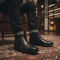 نیم بوت مردانه مشکی مدل Rad|کیف، کفش، کمربند|تهران, سازمان آب|دیوار