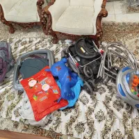 ست کالسکه گهواره روروک کریر نو است ، اسب آبی