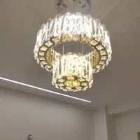 فروش انواع لوسترهای کریستالی ومدرن با کمترین قیمت|لوستر و چراغ آویز|کرج, کمالشهر|دیوار