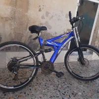 دو عدد دوچرخه دنده ای دیسکی فنری