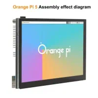 Orange Pi 5 plus 16gb + LCD + case|قطعات و لوازم جانبی رایانه|بندر گناوه, |دیوار