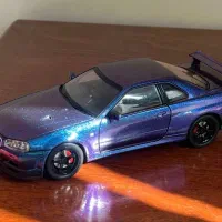 ماکت نیسان جی تی ار GTR