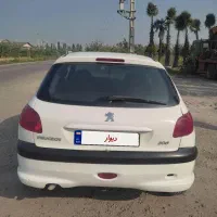 ۲۰۶ مدل ۸۰ دور رنگ در حد مدل بالا|خودرو سواری و وانت|بابلسر, |دیوار