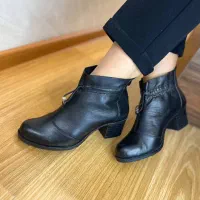 پوتین های چرم اصل