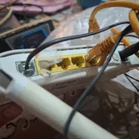 یک مودم و تلفن بیسیم|تلفن رومیزی|اهواز, کوی ایثار|دیوار
