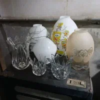 انواع حباب قدیمی وجدید کریستال ولوازم لوستر